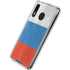 Russian Flag Distressed Galaxy A30 Clear Case